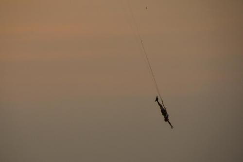 dead man - practica del kitesurf Caratagena - Colombia